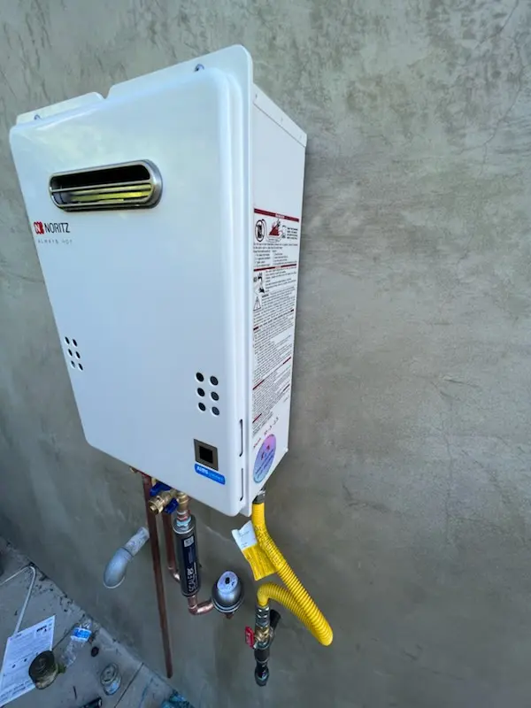Tankless water heater installation for Blue Ash homes